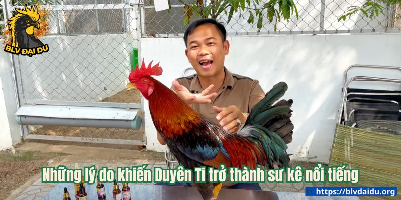 Những lý do khiến Duyên Ti trở thành sư kê nổi tiếng