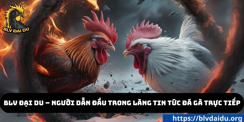 BLV Đại Du – Người dẫn đầu trong làng tin tức đá gà trực tiếp